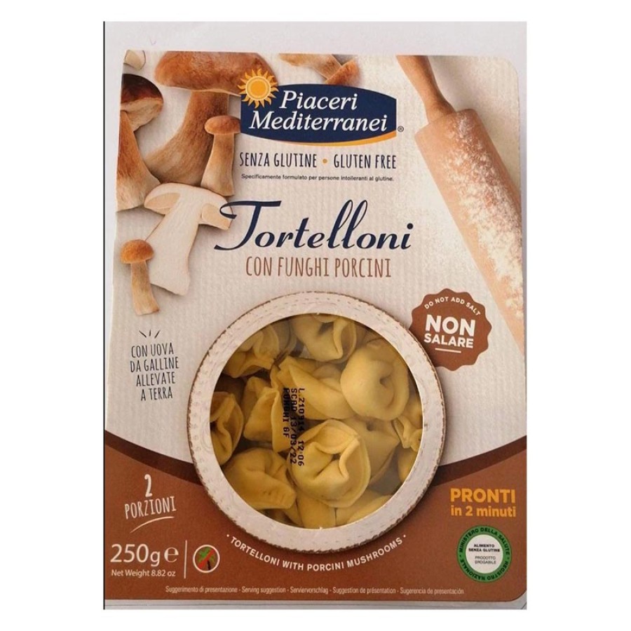 Eurospital Piaceri Mediterranei Alimenti Senza Glutine Tortelloni Ai Funghi Porcini G